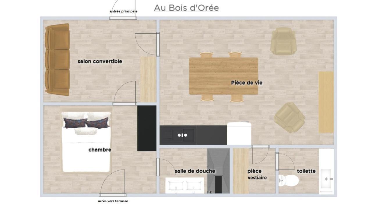 Au Bois D'Oree Liré المظهر الخارجي الصورة